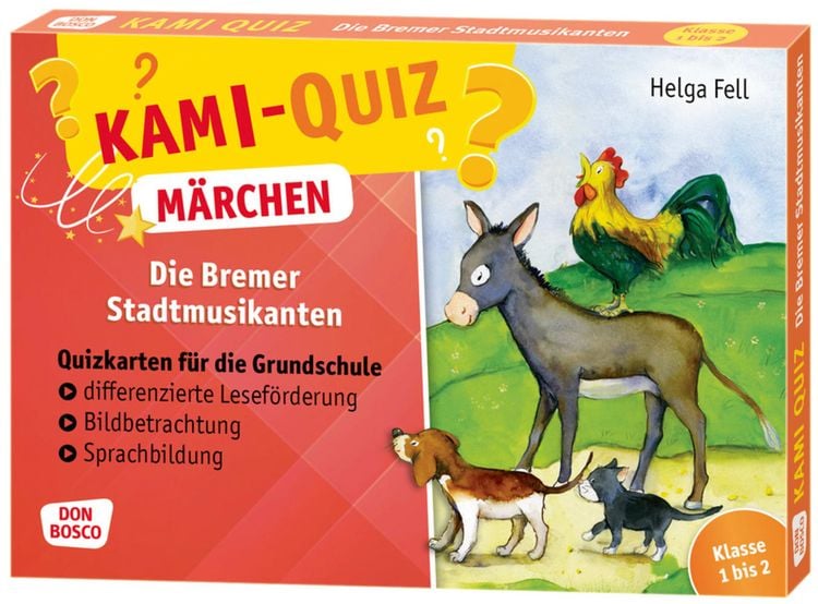 Produktbild: Kami-Quiz M&auml;rchen: Die Bremer Stadtmusikanten