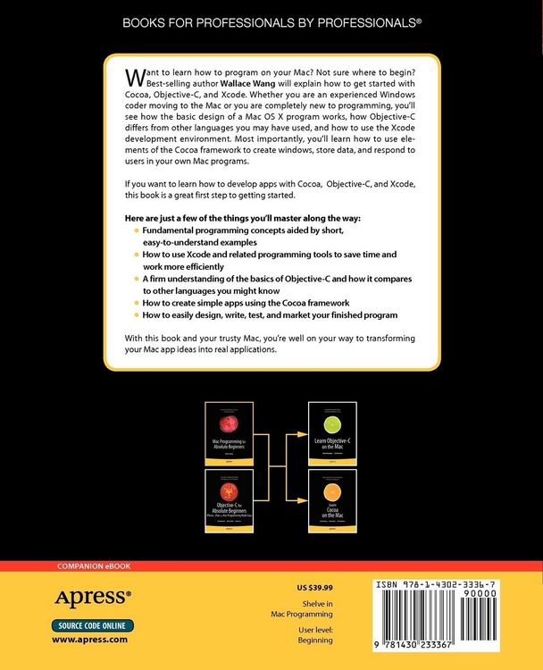 Produktbild: Mac Programming for Absolute Beginners