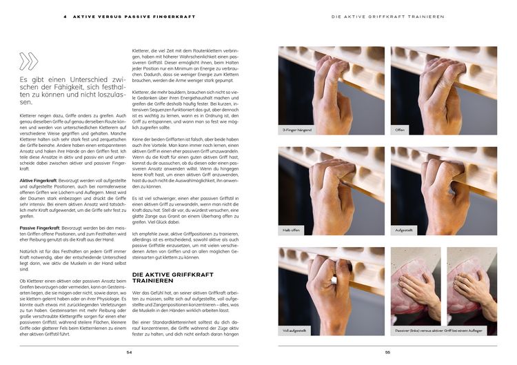 Produktbild: Besser klettern &ndash; Fingerkraft trainieren, Ausdauer steigern, Technik optimieren