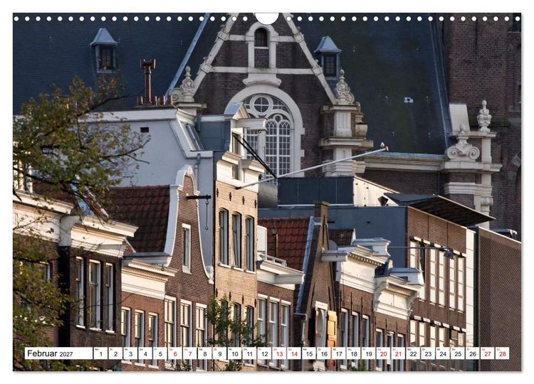 Produktbild: Amsterdam - Momente einer Reise (Wandkalender 2027 DIN A3 quer), CALVENDO Monatskalender