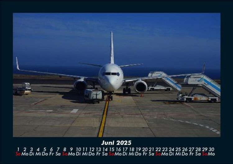 Produktbild: Flugzeuge 2025 Fotokalender DIN A5