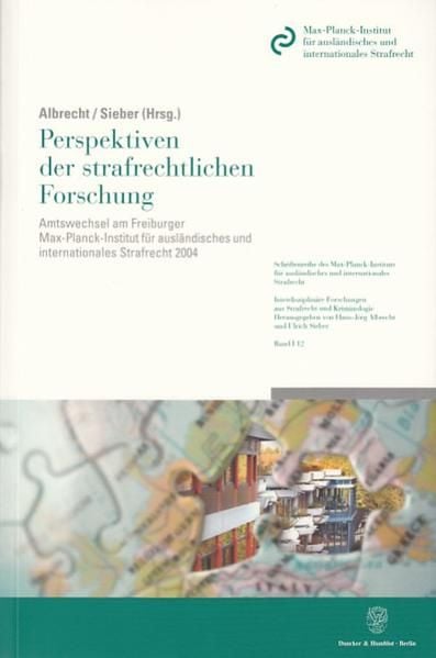 Produktbild: Perspektiven der strafrechtlichen Forschung.