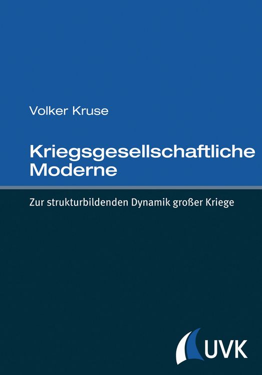 Produktbild: Kriegsgesellschaftliche Moderne