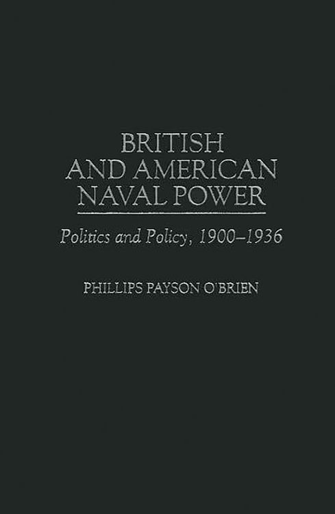 Produktbild: British and American Naval Power