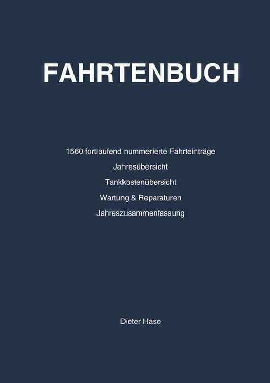 Produktbild: Fahrtenbuch