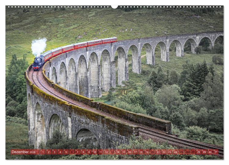 Produktbild: Von den Highlands zu den Hebriden (hochwertiger Premium Wandkalender 2026 DIN A2 quer), Kunstdruck in Hochglanz