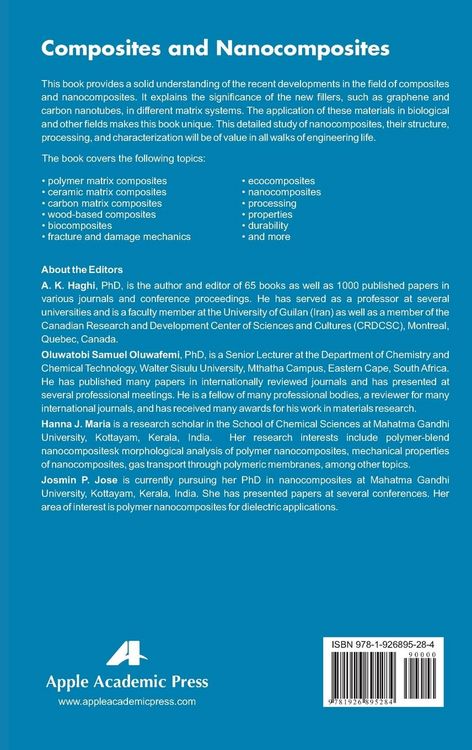 Produktbild: Composites and Nanocomposites