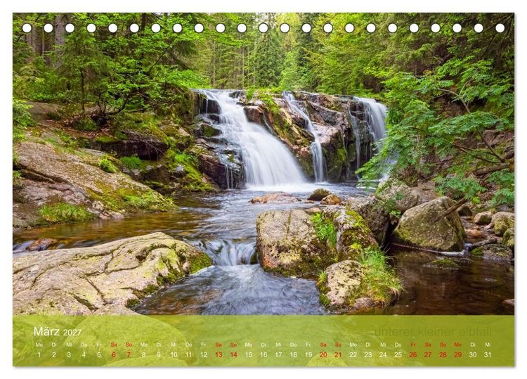 Produktbild: der elbestrom natur (Tischkalender 2027 DIN A5 quer), CALVENDO Monatskalender