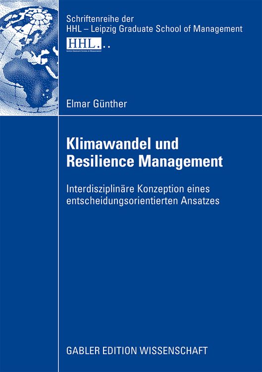 Produktbild: Klimawandel und Resilience Management