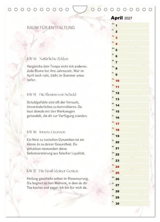 Produktbild: SEELENKOMPASS (Wandkalender 2027 DIN A4 hoch), CALVENDO Monatskalender
