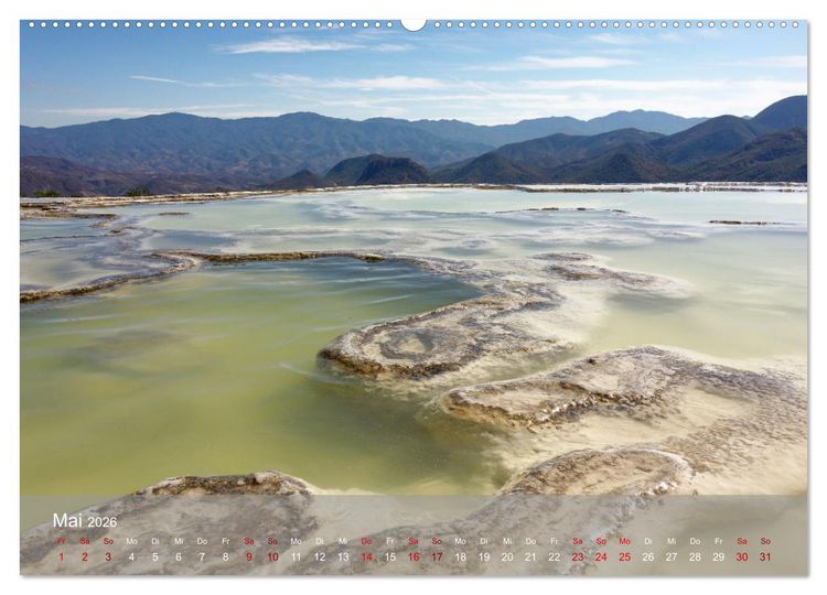 Produktbild: Bekanntes und Unbekanntes MEXIKO (hochwertiger Premium Wandkalender 2026 DIN A2 quer), Kunstdruck in Hochglanz