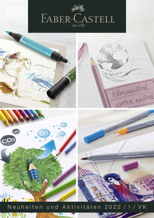 Produktbild: Faber-Castell Buntstifte Black Edition 12er Metalletui