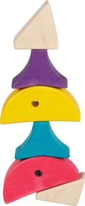 Produktbild: Legespiel und Bausteinkasten 6 bunte Fische