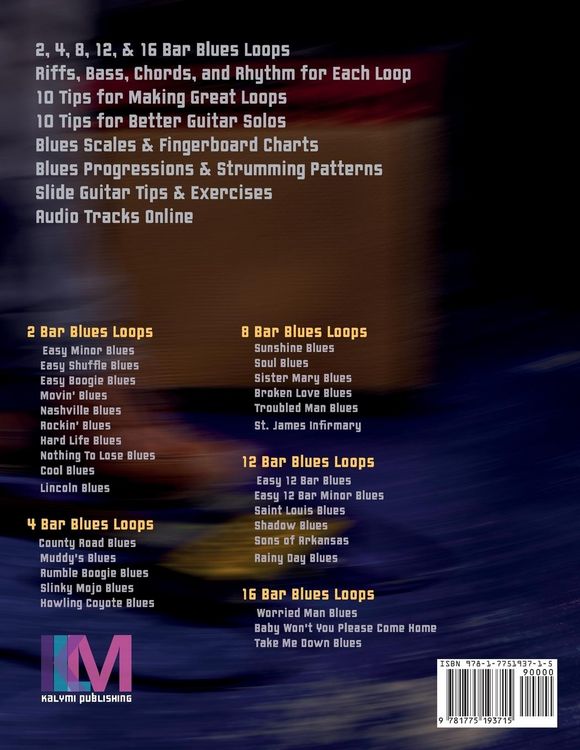 Produktbild: The Blues Guitar Looper Pedal Book