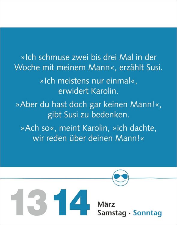 Produktbild: Beste Witze Tagesabrei&szlig;kalender 2027
