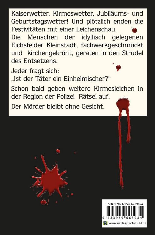 Produktbild: Kirmesleichen - Ein Eichsfeldkrimi