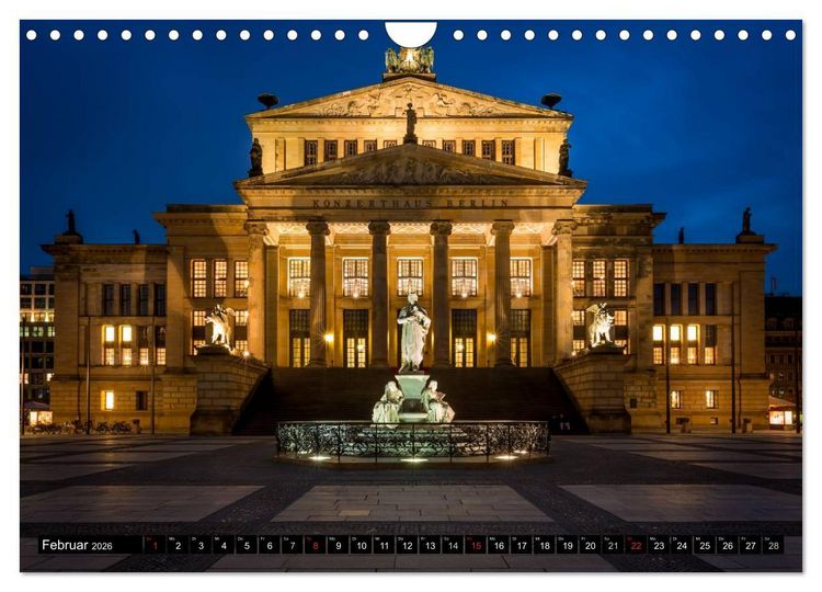 Produktbild: Berlin - Bilder einer Metropole (Wandkalender 2026 DIN A4 quer), CALVENDO Monatskalender
