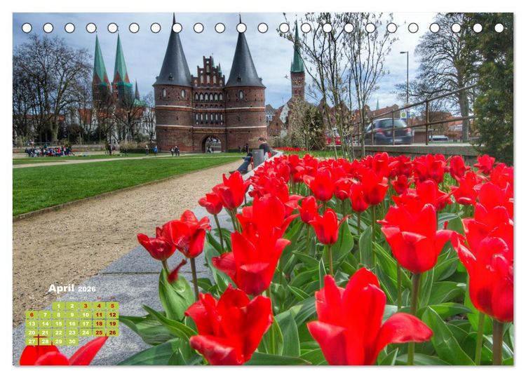 Produktbild: Schleswig-Holstein Du bist so sch&ouml;n (Tischkalender 2026 DIN A5 quer), CALVENDO Monatskalender
