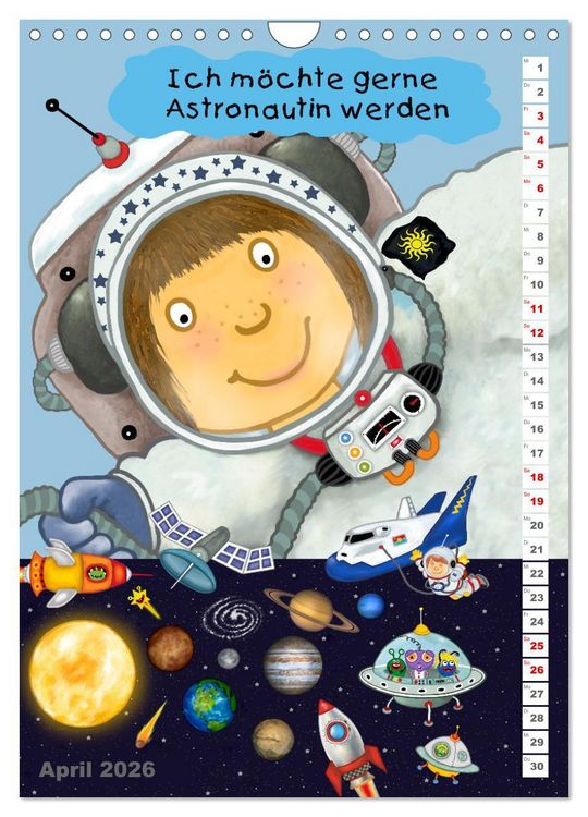 Produktbild: Mein Wunschberuf (Wandkalender 2026 DIN A4 hoch), CALVENDO Monatskalender