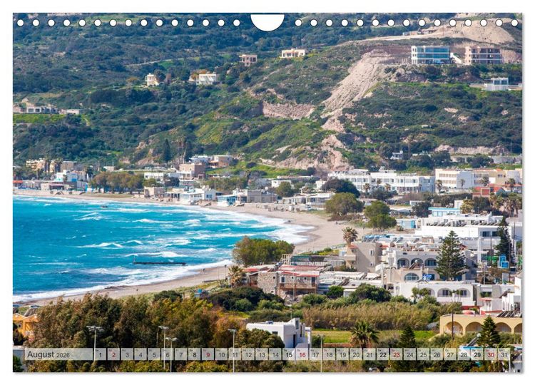 Produktbild: Griechenland - Zauberhaftes Kos (Wandkalender 2026 DIN A4 quer), CALVENDO Monatskalender