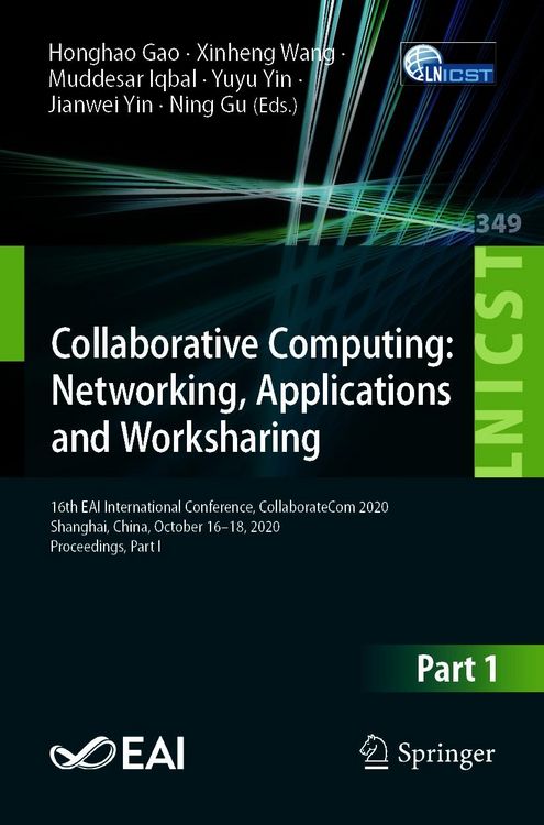 Produktbild: Collaborative Computing: Networking, Applications and Worksharing