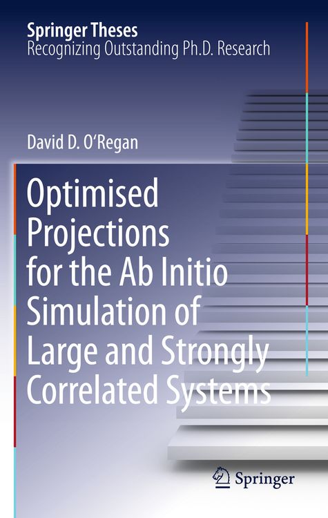 Produktbild: Optimised Projections for the Ab Initio Simulation of Large and Strongly Correlated Systems