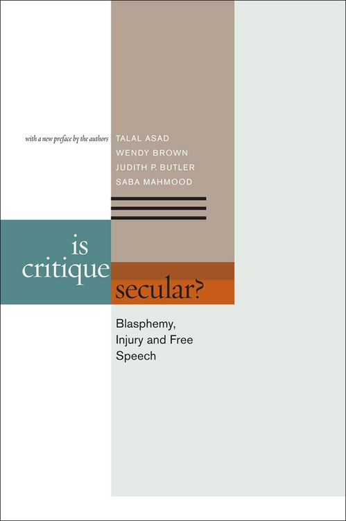 Produktbild: Is Critique Secular?