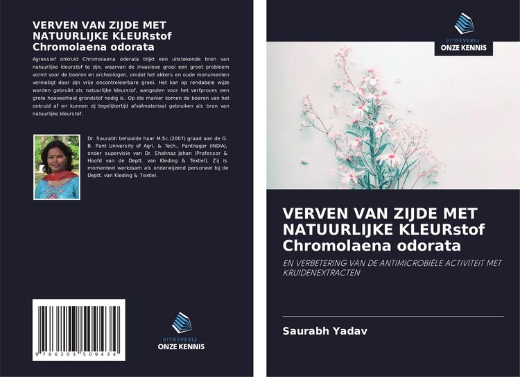 Produktbild: Verven Van Zijde Met Natuurlijke Kleurstof Chromolaena Odorata