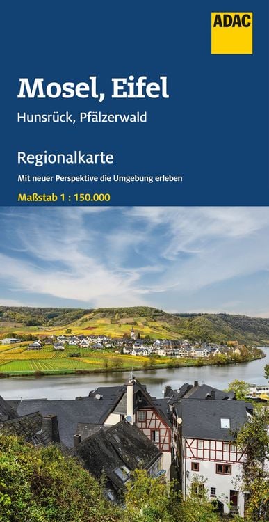 Produktbild: ADAC Regionalkarte 11 Mosel, Eifel, Hunsrück, Pfälzerwald 1:150.000