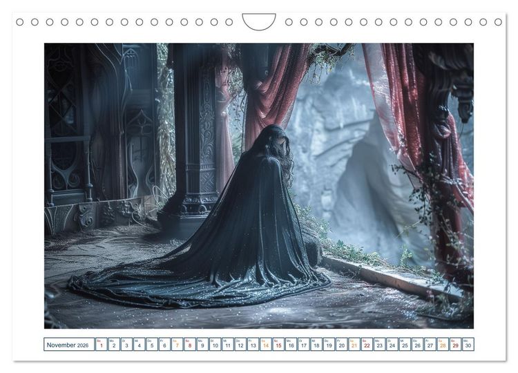Produktbild: Drachenh&uuml;ter (Wandkalender 2026 DIN A4 quer), CALVENDO Monatskalender