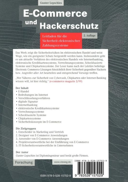 Produktbild: E-Commerce und Hackerschutz