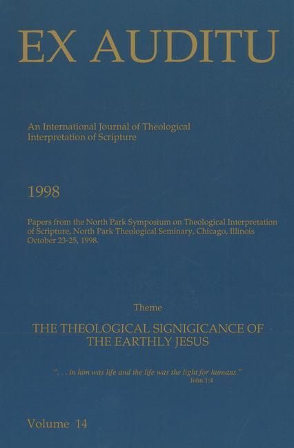 Produktbild: Ex Auditu - Volume 14: An International Journal for the Theological Interpretation of Scripture