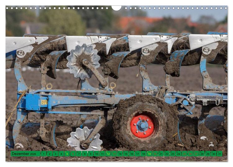Produktbild: Landwirtschaft - Maschinen im Einsatz (Wandkalender 2026 DIN A3 quer), CALVENDO Monatskalender