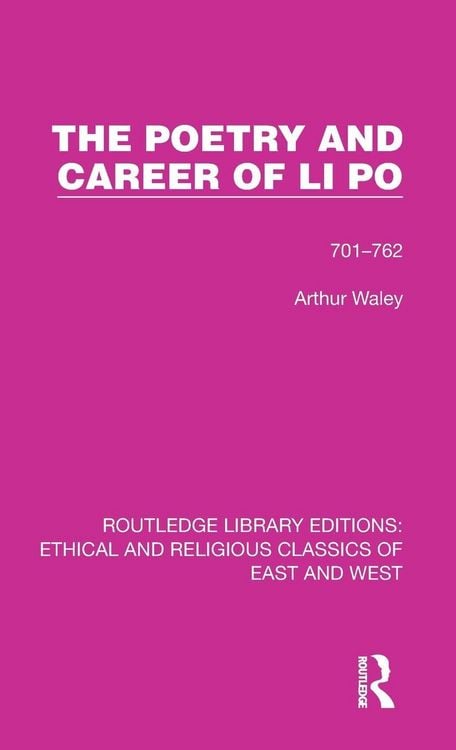 Produktbild: The Poetry and Career of Li Po
