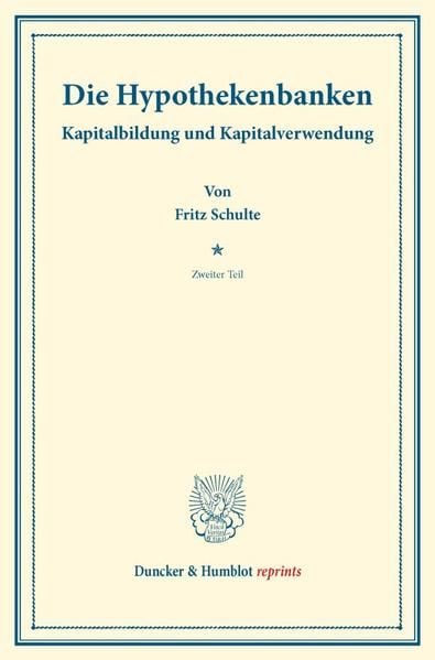 Produktbild: Die Hypothekenbanken.