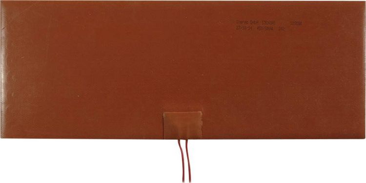 Produktbild: Thermo TECH Silikon Heizfolie selbstklebend 24 V/DC, 24 V/AC 142 W Schutzart IPX7 (L x B) 340 mm x 130 mm