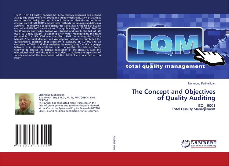 Produktbild: The Concept and Objectives of Quality Auditing