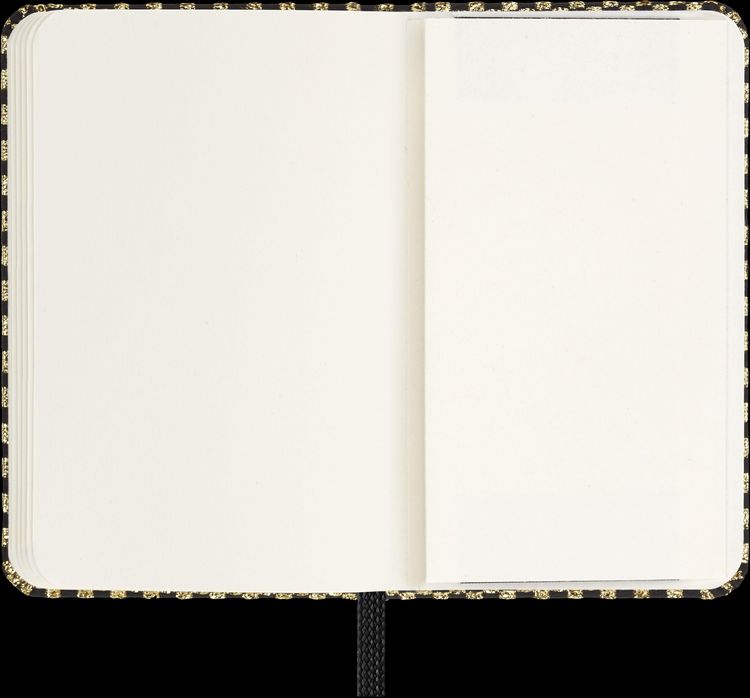 Produktbild: Moleskine Shine Notizbuch, XS, Blanko, gold