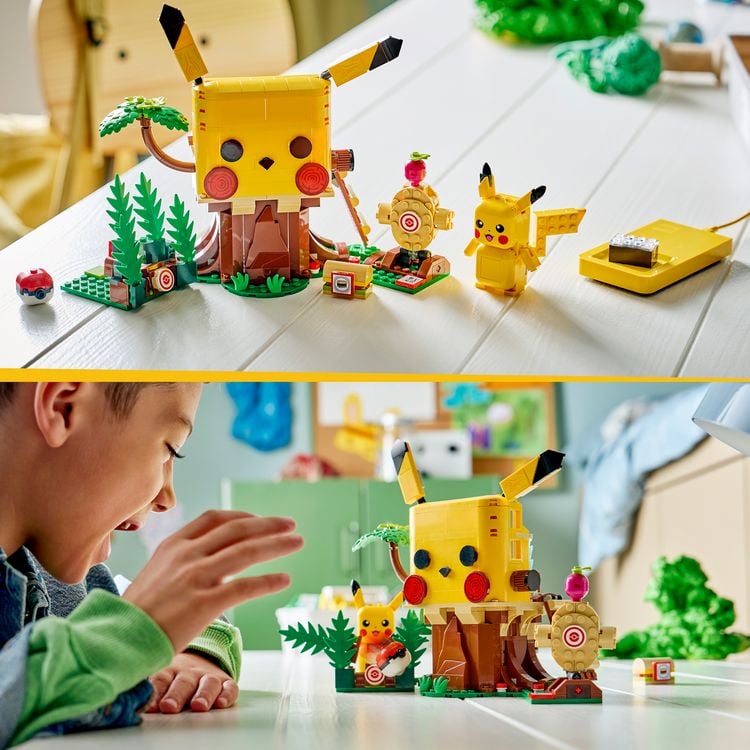 Produktbild: LEGO Pok&eacute;mon: SMART Play: Trainingshaus mit Pikachu All-in-1 Set 72164