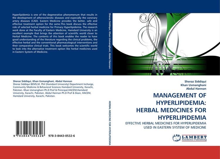 Produktbild: Management Of Hyperlipidemia: Herbal Medicines For Hyperlipidemia