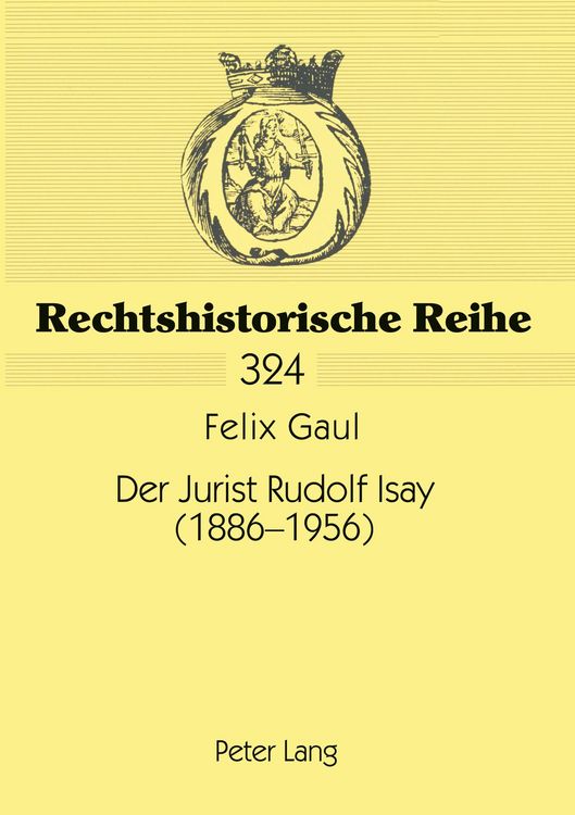 Produktbild: Der Jurist Rudolf Isay (1886-1956)