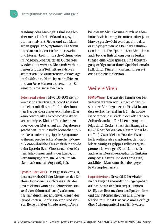 Produktbild: Naturheilpraxis: Postvirale M&uuml;digkeit