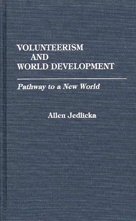 Produktbild: Volunteerism and World Development