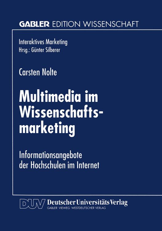 Produktbild: Multimedia im Wissenschaftsmarketing