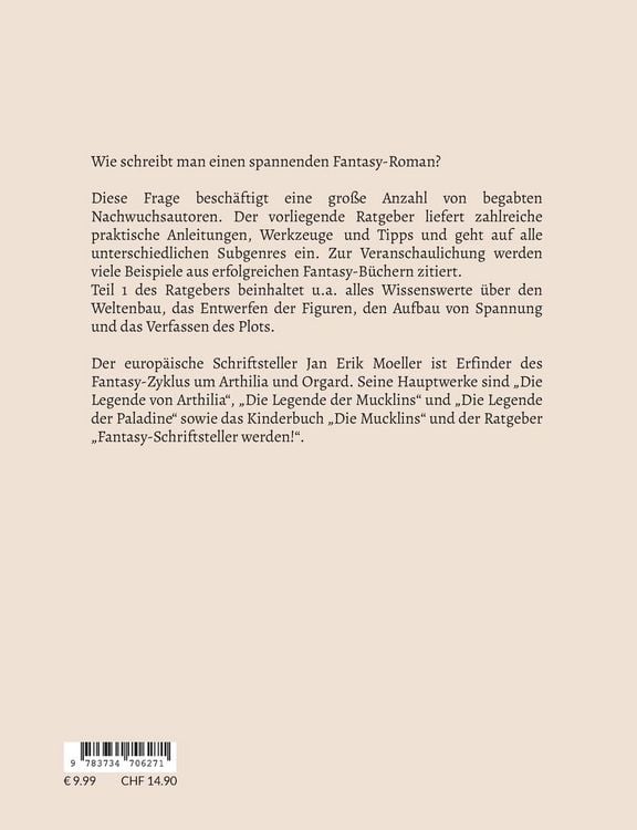 Produktbild: Fantasy-Schriftsteller werden!