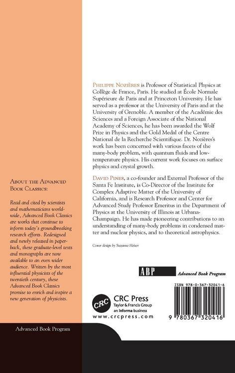 Produktbild: Theory Of Quantum Liquids