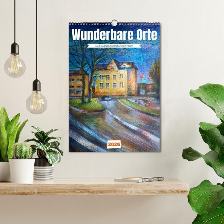 Produktbild: Wunderbare Orte (Wandkalender 2026 DIN A3 hoch), CALVENDO Monatskalender