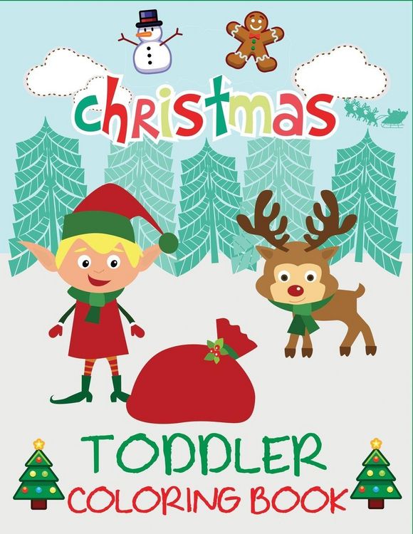 Produktbild: Christmas Toddler Coloring Book