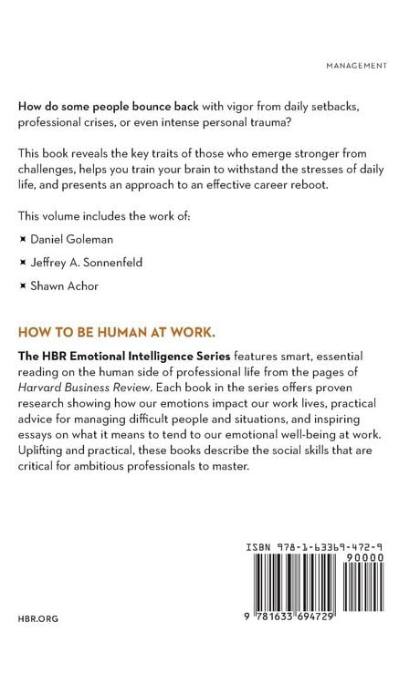 Produktbild: Resilience (HBR Emotional Intelligence Series)