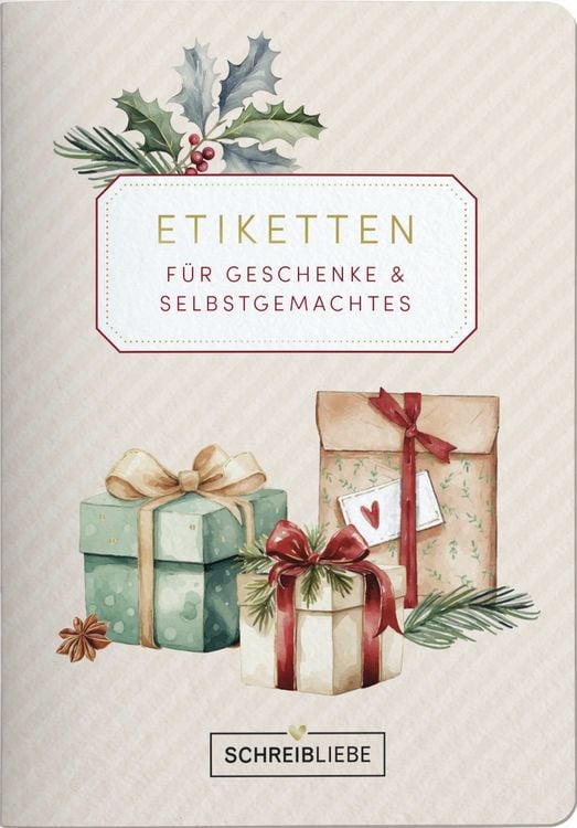 Produktbild: Etikettenbuch Weihnachten